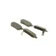 Колодки гальмівні задні BOSCH 0 986 461 131 для Honda Civic V/VI, CRX II, Prelude III 89,2x35x12,8 мм