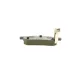 Колодки гальмівні задні BOSCH 0 986 461 131 для Honda Civic V/VI, CRX II, Prelude III 89,2x35x12,8 мм