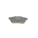 Колодки гальмівні задні BOSCH 0 986 461 131 для Honda Civic V/VI, CRX II, Prelude III 89,2x35x12,8 мм