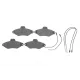 Колодки гальмівні передні BOSCH 0 986 461 757 для Citroen Xantia 1993-2003