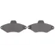 Колодки гальмівні передні BOSCH 0 986 461 757 для Citroen Xantia 1993-2003