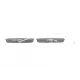 Колодки гальмівні передні BOSCH 0 986 461 765 для Renault Laguna I, Megane I, Safrane (Lucas-Girling, 129.9x55.6x18 мм)
