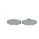 Колодки гальмівні передні BOSCH 0 986 461 765 для Renault Laguna I, Megane I, Safrane (Lucas-Girling, 129.9x55.6x18 мм)
