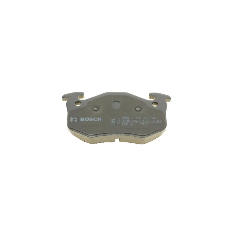 Колодки гальмівні передні BOSCH 0 986 466 346 для Renault Twingo I C06_ 1993-2007 105.2x54.9x14.5 мм