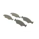 Колодки гальмівні передні BOSCH 0 986 466 402 для Ford Escort, Fiesta, Sierra 1980-2002
