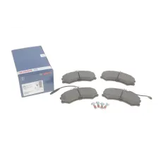 Колодки гальмівні передні BOSCH 0 986 467 411 для Citroen C25, Fiat Ducato, Peugeot J5 1981-1994, 71.3x130.1 мм