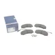 Колодки гальмівні передні BOSCH 0 986 467 411 для Citroen C25, Fiat Ducato, Peugeot J5 1981-1994, 71.3x130.1 мм