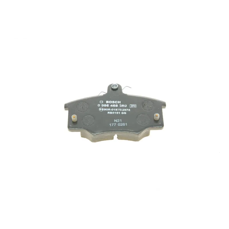 Колодки гальмівні передні BOSCH 0 986 468 380 для Fiat Punto, Panda, Renault 12