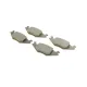 Колодки гальмівні (передні) Seat Cordoba/Ibiza 94-02/VW Golf/Jetta/Polo 81-94