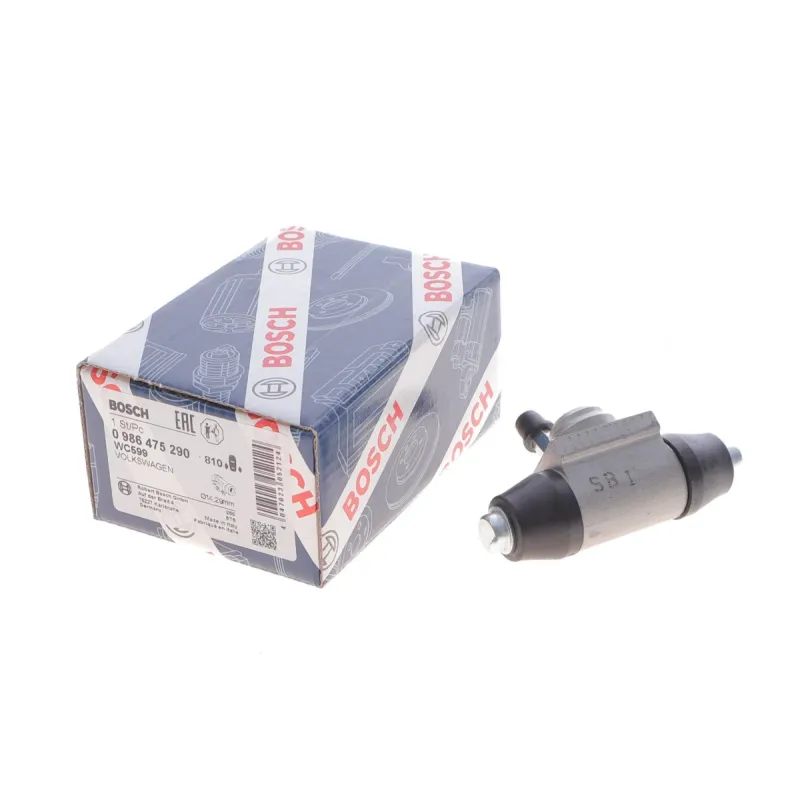 Циліндр гальмівний задній BOSCH 0 986 475 290 для Audi 80/VW Golf I/II 14,29 мм
