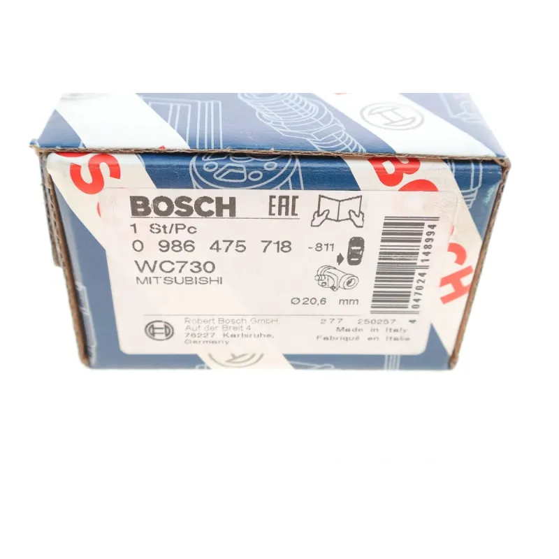 Циліндр гальмівний задній BOSCH 0 986 475 718 для Mitsubishi L300, Pajero (d=20.6mm)