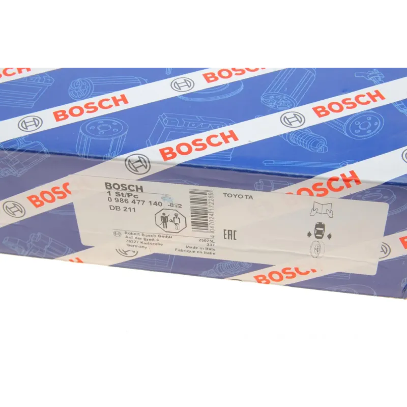 Барабан гальмівний задній BOSCH 0 986 477 140 для Toyota Avensis 1997-2003 (228.6x55 мм)