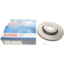 Диск гальмівний передній BOSCH 0 986 478 125 для Citroen Berlingo 18-, Peugeot Partner 18- (283x26 мм)