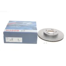 Диск гальмівний передній BOSCH 0 986 478 667 для Honda CR-V I (RD) 1995-2002, HR-V (GH) 1999-, 282x23 мм