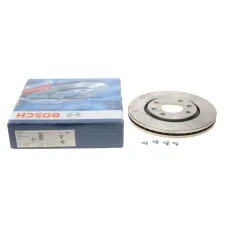 Диск гальмівний передній BOSCH 0 986 478 830 для Peugeot 406 1995-2004 (260x24 мм, з вентиляцією)