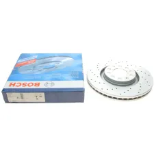 Диск гальмівний передній BOSCH 0 986 479 258 для Audi A4 B7 (320x30 мм, вент.)