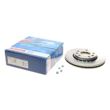 Диск гальмівний передній BOSCH 0 986 479 553 для Renault Megane III/IV, Scenic, Dacia Duster 280x24 мм