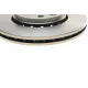 Диск гальмівний передній BOSCH 0 986 479 553 для Renault Megane III/IV, Scenic, Dacia Duster 280x24 мм