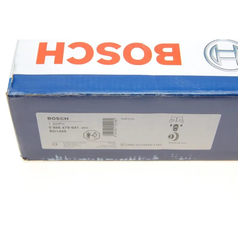 Диск гальмівний передній BOSCH 0 986 479 641 для Iveco Daily IV/V/VI 299.8x28 мм
