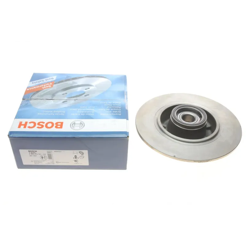 Диск гальмівний задній BOSCH 0 986 479 761 для Renault Megane III/Scenic III 260x8 мм
