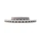 Диск гальмівний передній BOSCH 0 986 479 B62 для Skoda Octavia, Fabia, VW Polo 1.2-1.4 1999-2005, 238.7x18 мм