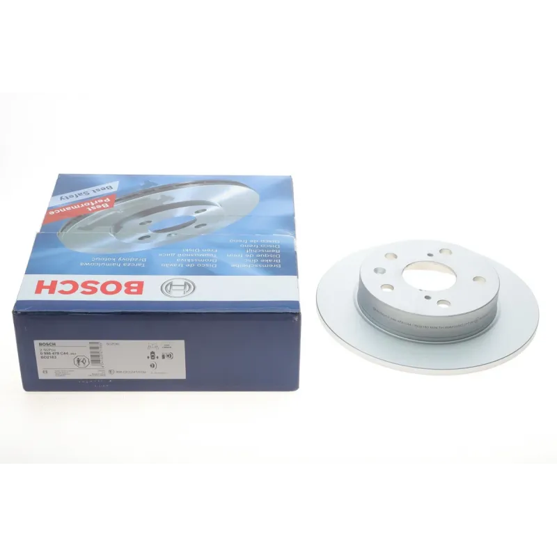 Диск гальмівний задній BOSCH 0 986 479 C44 для Suzuki Vitara LY, SX4 JY, Swift FZ/NZ (259х9 мм)