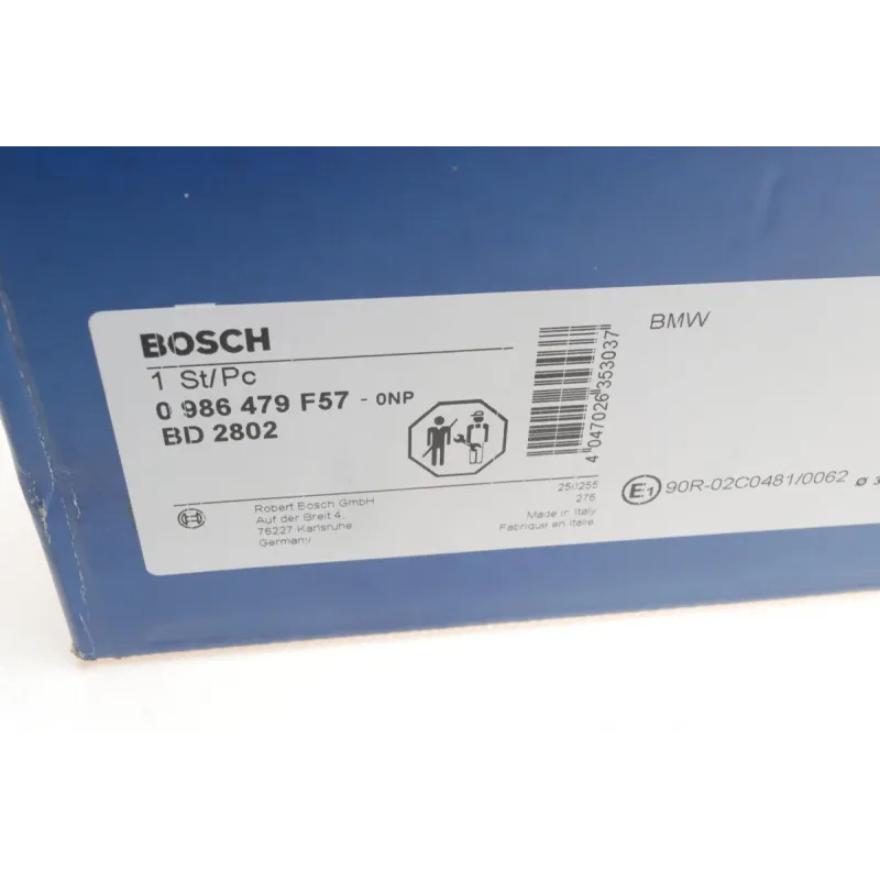 Диск гальмівний (передній) BMW 5 (G30) 530/540i 16- (348х30) (з покриттям/вент.) B47/B48/B57/B58