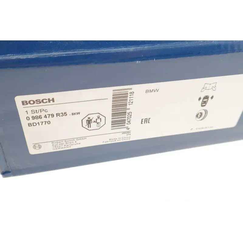 Диск гальмівний передній BOSCH 0 986 479 R35 для BMW 7 (E65/E66/E67) 2003-2008, 374x36 мм
