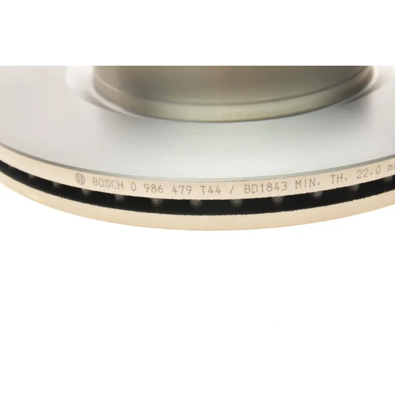 Диск гальмівний передній BOSCH 0 986 479 T44 для Nissan Teana J31 2004-2008 (296x24 мм)