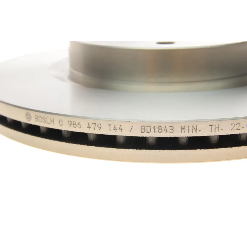 Диск гальмівний передній BOSCH 0 986 479 T44 для Nissan Teana J31 2004-2008 (296x24 мм)