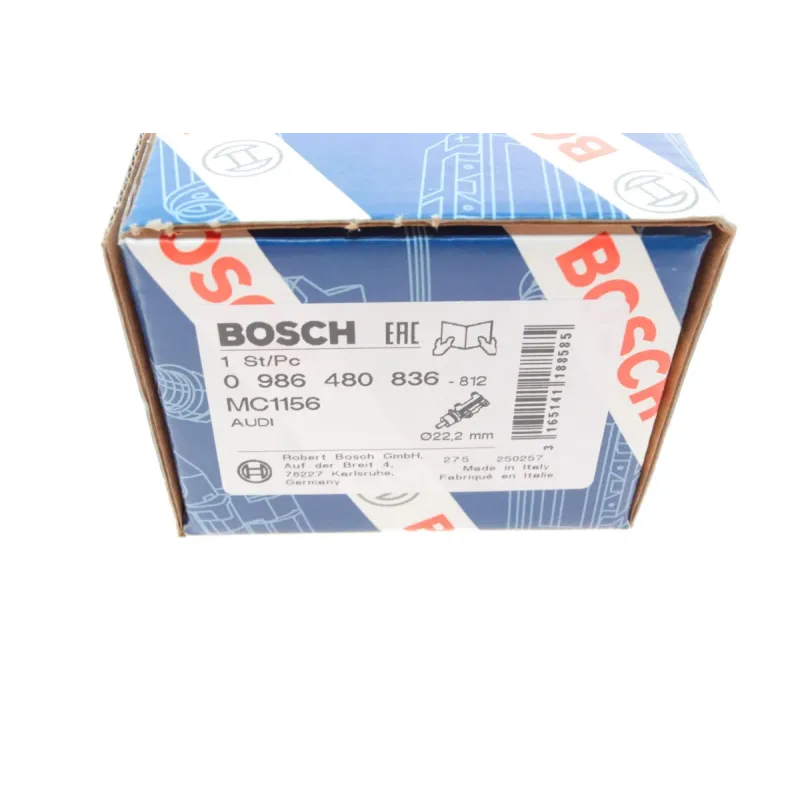 Циліндр гальмівний головний BOSCH 0 986 480 836 для Audi 100 C3, Audi 90 B2, VW Passat B3 22.2 мм