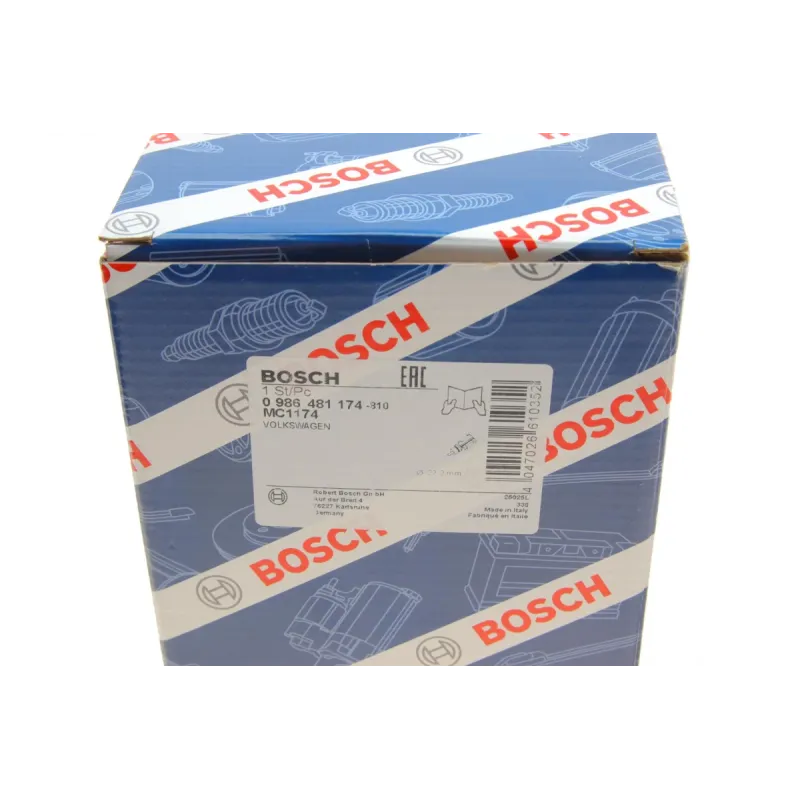Циліндр гальмівний головний BOSCH 0 986 481 174 для Seat Leon, VW Golf, Jetta 2003- (d=22.2мм)