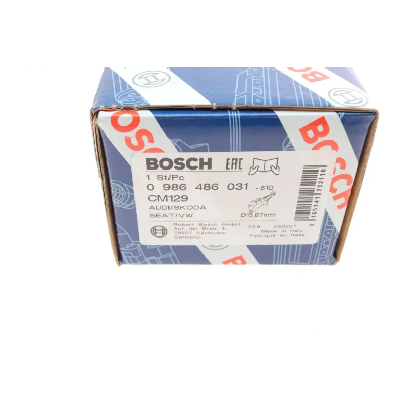 Циліндр зчеплення головний BOSCH 0 986 486 031 для VW Golf 1.4-3.2 VR6 1996-2005 (d=15.87mm)