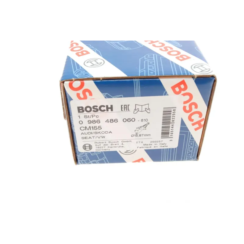 Циліндр зчеплення головний BOSCH 0 986 486 060 для Seat Cordoba/Ibiza, Skoda Fabia/Roomster, VW Polo
