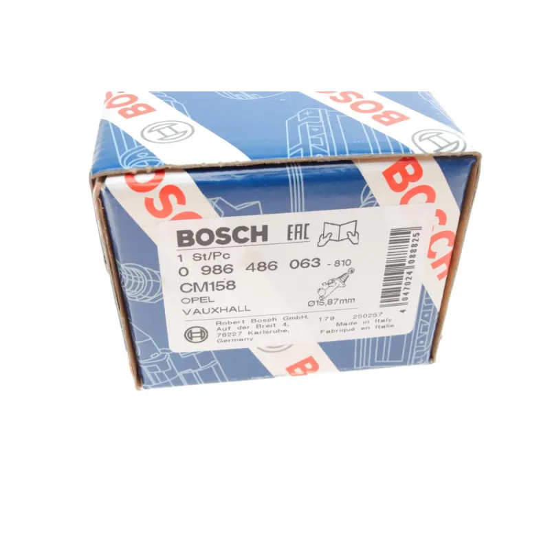 Головний циліндр зчеплення BOSCH 0 986 486 063 для Opel Zafira A/B (d=15,87mm)