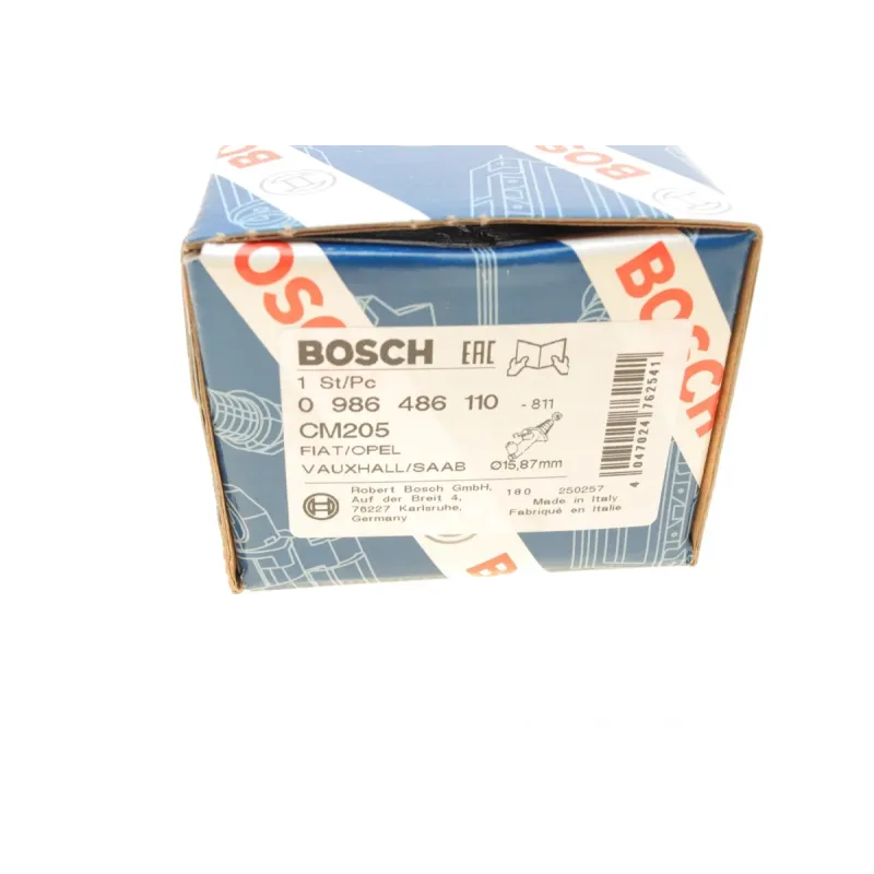 Головний циліндр зчеплення BOSCH 0 986 486 110 для Opel Vectra C/Signum 2002-2008 (d=15.87mm)