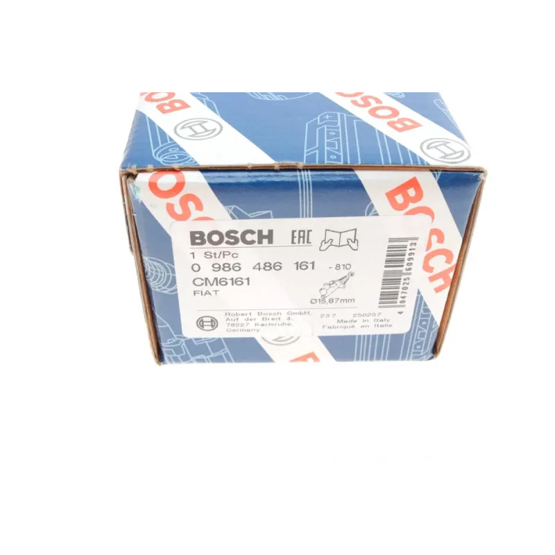 Головний циліндр зчеплення BOSCH 0 986 486 161 для Fiat Ducato 1.9-2.8JTD 1994-2002, діаметр 15.87 мм