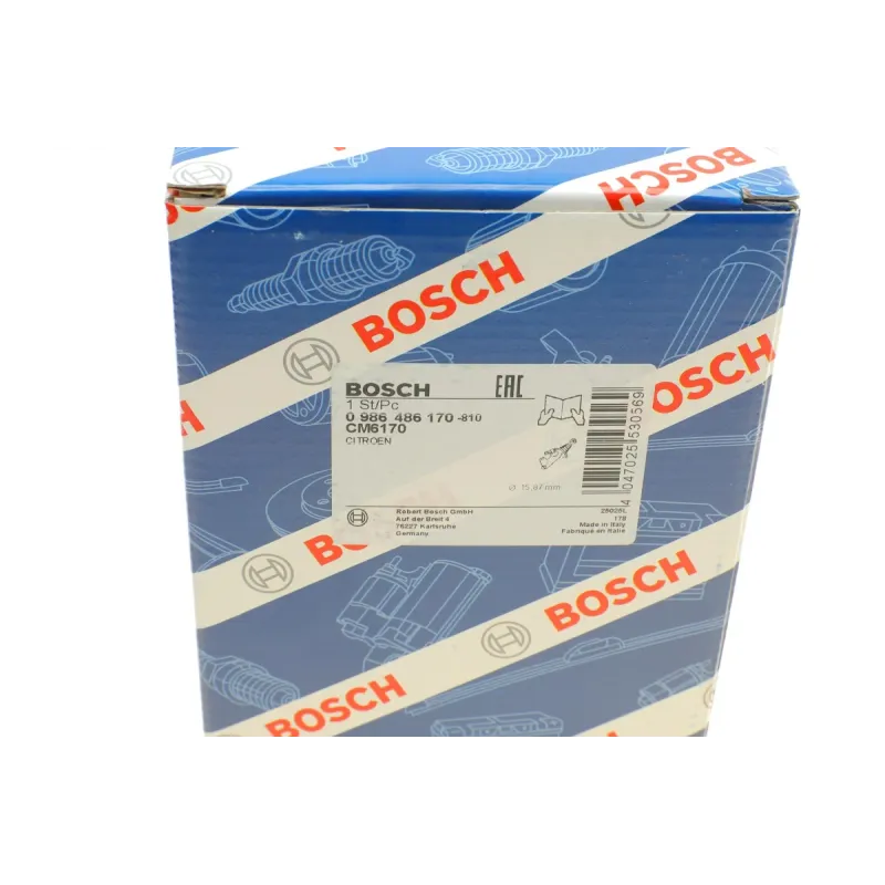 Головний циліндр зчеплення BOSCH 0 986 486 170 для Citroen C5, Peugeot 407, діаметр 15.87 мм