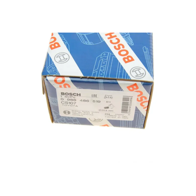 Робочий циліндр зчеплення BOSCH 0 986 486 519 для Toyota Avensis, Camry, Corolla 1.8-2.0 1992-2008, діаметр 20.6 мм