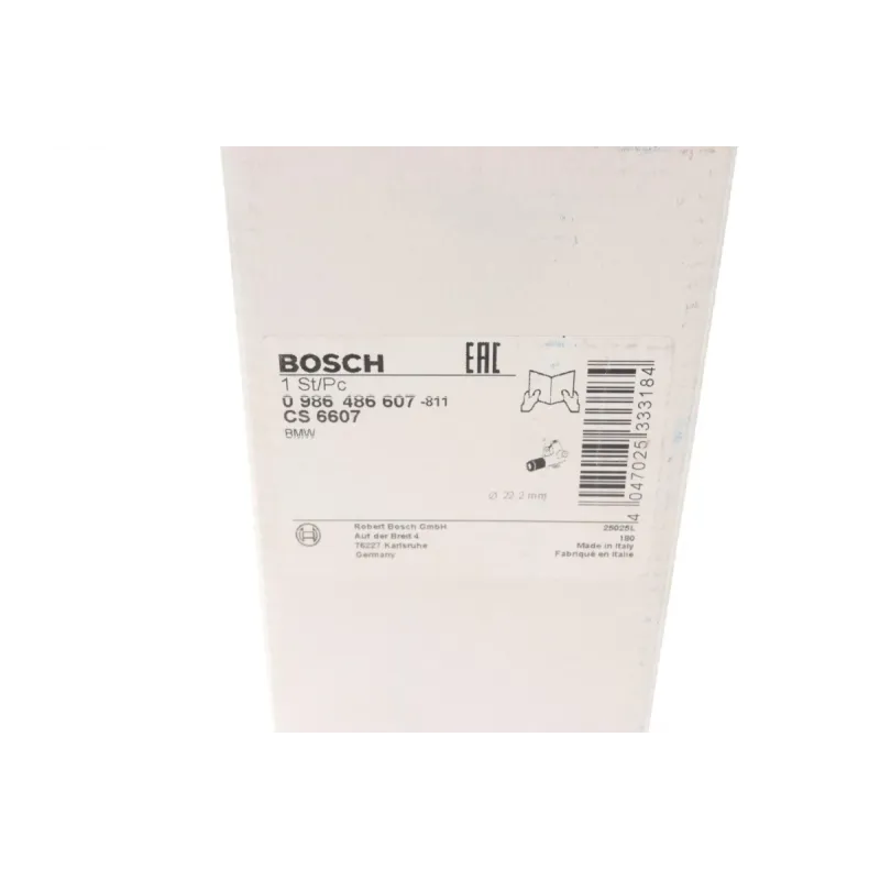 Робочий циліндр зчеплення BOSCH 0986486607 для BMW 3 (E90)/5 (E60)/X3 (E83) 2004-, d=22.2mm