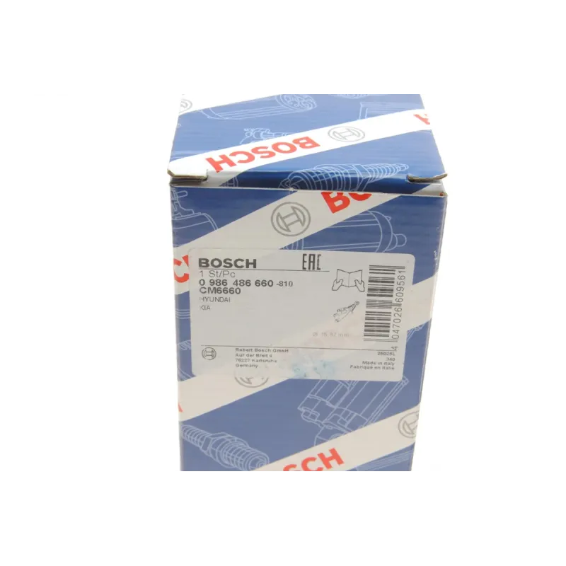 Головний циліндр зчеплення BOSCH 0 986 486 660 для Hyundai Sonata VI/Kia Optima 12- (d=15,87mm)