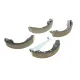 Колодки гальмівні задні BOSCH 0 986 487 270 для Audi 80-89, VW Passat B3/B4, Chery Amulet (барабанні, 200x40 мм)
