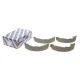 Колодки гальмівні задні BOSCH 0 986 487 464 для Nissan Navara D22 1997-2004 (барабанні, 295x51 мм)