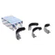 Колодки гальмівні задні BOSCH 0 986 487 521 для Fiat Ducato, Citroen Jumper 254x57 мм