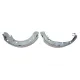 Колодки гальмівні задні BOSCH 0 986 487 522 для Fiat Ducato, Citroen Jumper, 254 мм