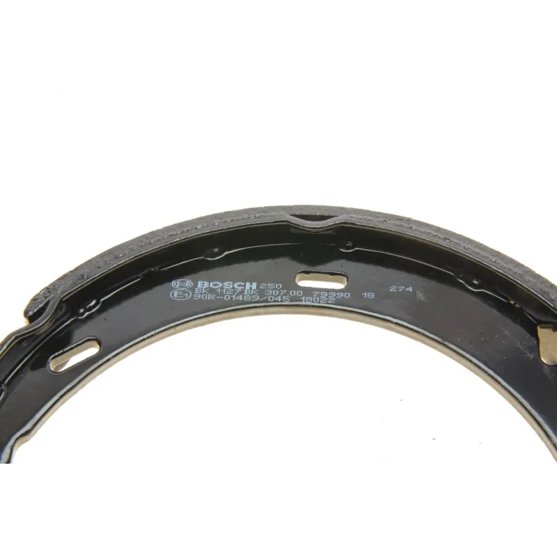 Колодки ручника BOSCH 0 986 487 543 для Mercedes-Benz 190 W201, E-Class W124/W210 1996-2004 (164x20 мм)