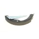 Комплект гальмівних колодок задніх BOSCH 0 986 487 555 для VW Caddy II 1995-2004, 230 мм