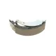 Колодки гальмівні задні BOSCH 0 986 487 556 для Renault Clio II, Logan I (барабанні, 180x42 мм)