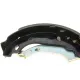 Колодки гальмівні задні BOSCH 0 986 487 556 для Renault Clio II, Logan I (барабанні, 180x42 мм)