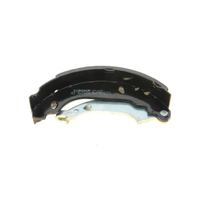 Колодки гальмівні задні BOSCH 0 986 487 556 для Renault Clio II, Logan I (барабанні, 180x42 мм)